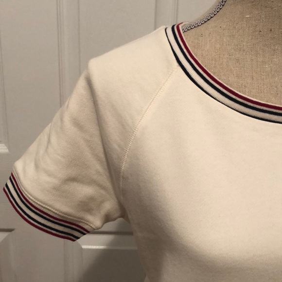 Short sleeve Americana sweatshirt - Picture 2 of 3